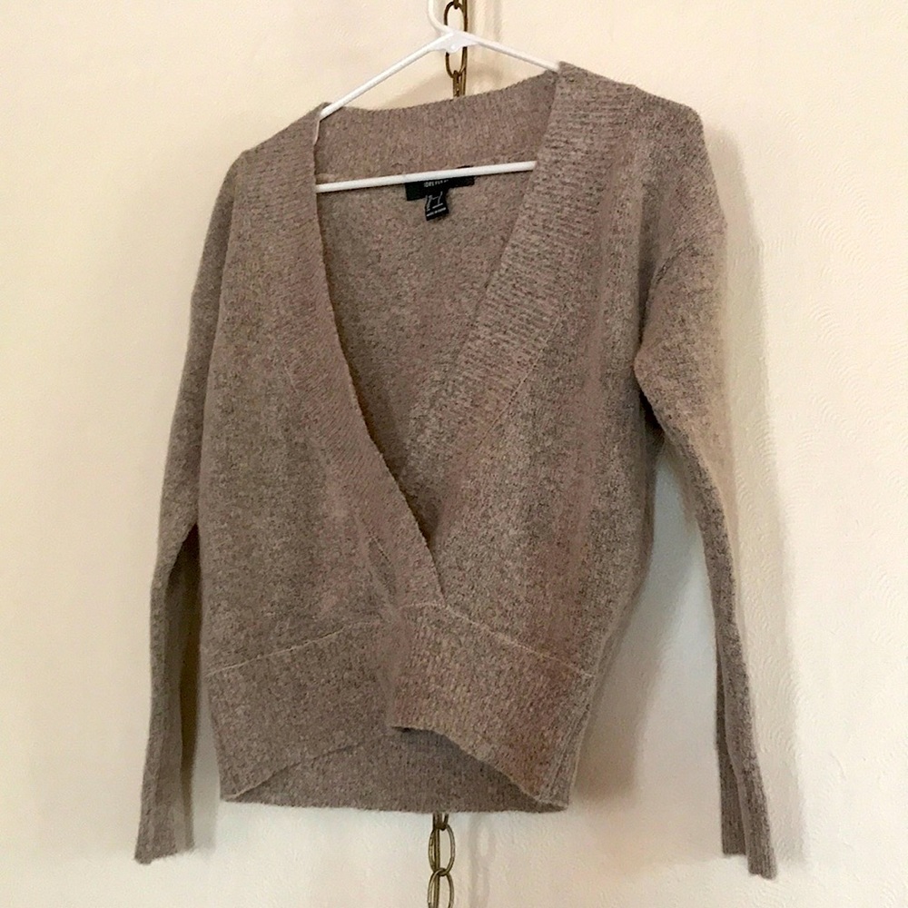 Women’s open neck sweater